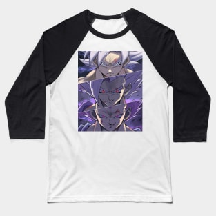 Goku Gohan and Vegeta Full Power Baseball T-Shirt